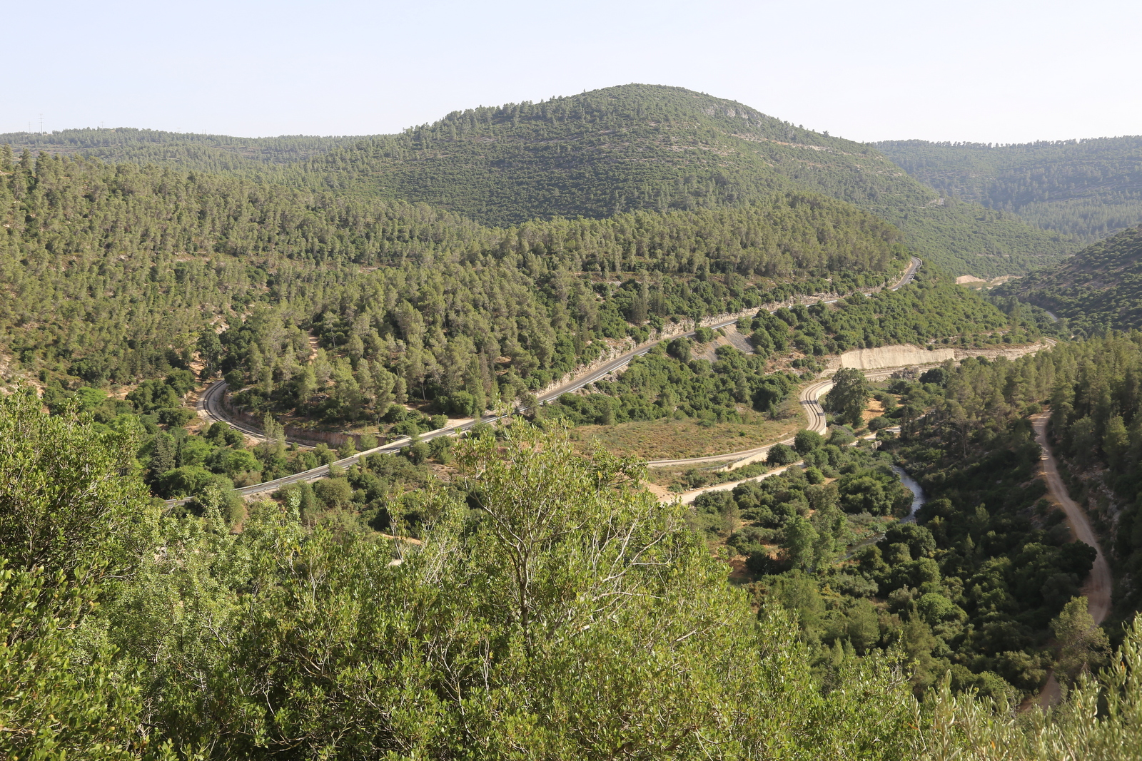 מסלול טיול למעיינות בהרי ירושלים