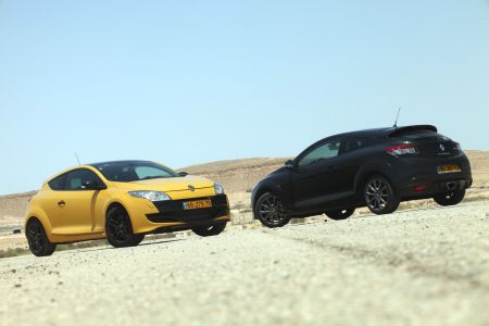 רנו מגאן RS ומגאן RS קאפ: מבחן דרכים (השקה ישראלית)